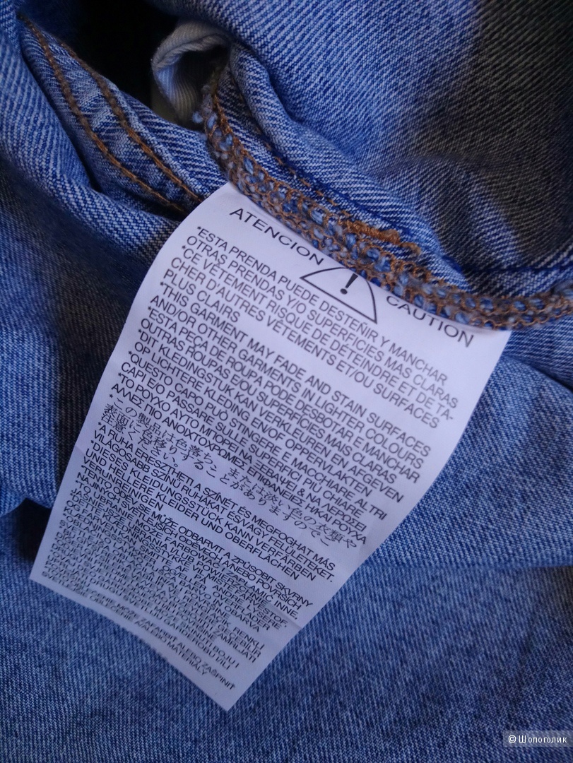 Джинсовая юбка-карандаш ZARA, размер M-L