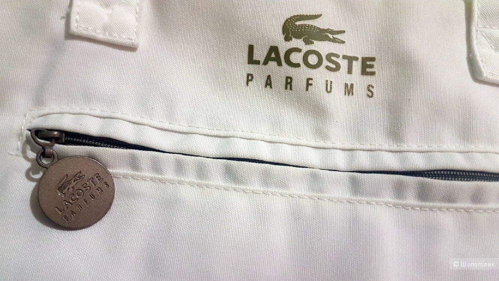 Сумка шоппер LACOSTE PARFUMS WHITE SHOULDER BAG