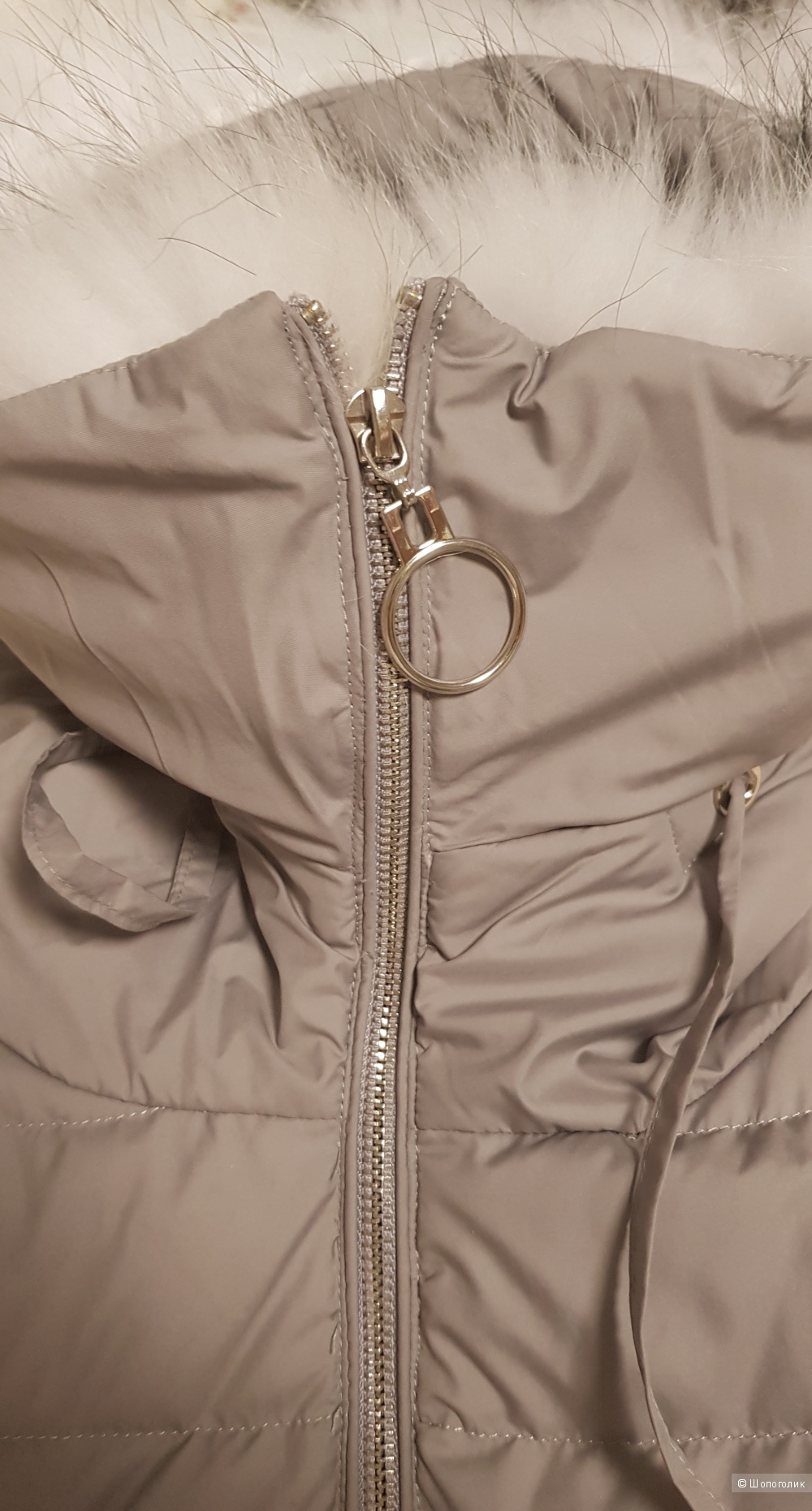 Пуховое пальто La Reine Blanche,42-44 размер