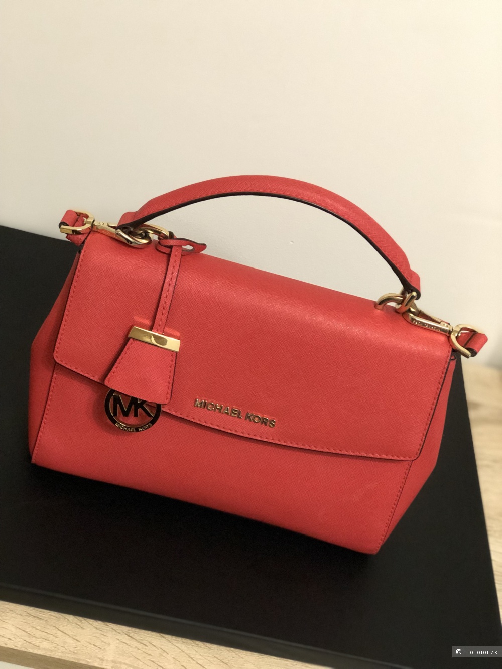 Michael Kors Ava Small Coral Reef