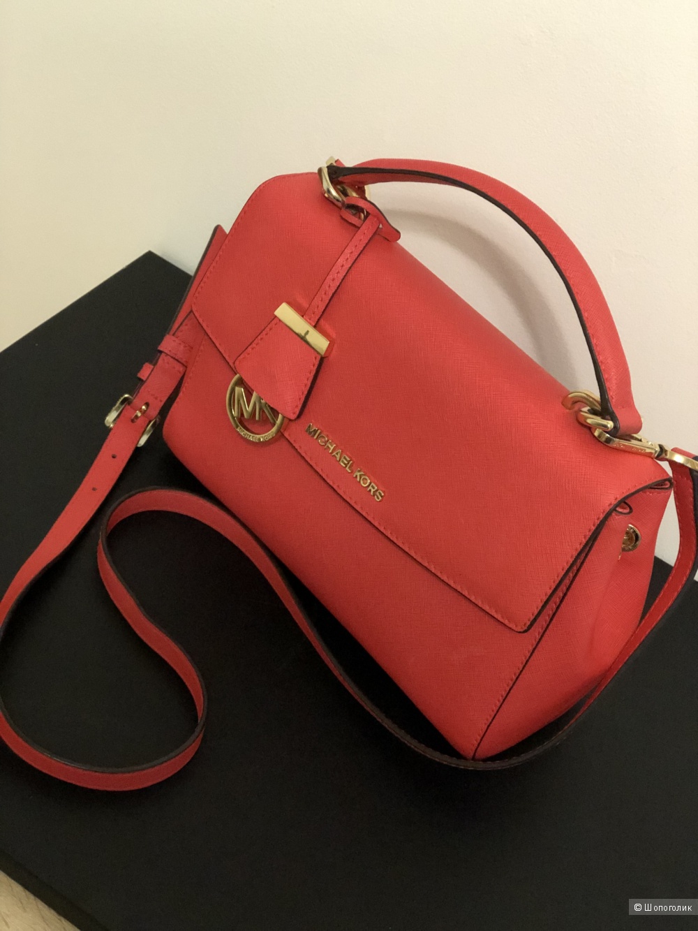 Michael Kors Ava Small Coral Reef