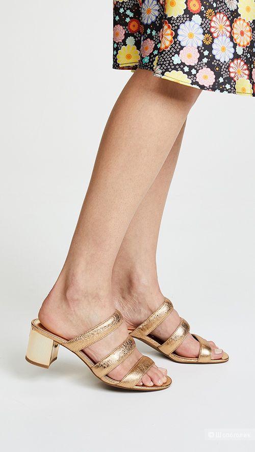 Золотые сабо Michael kors р.8.5