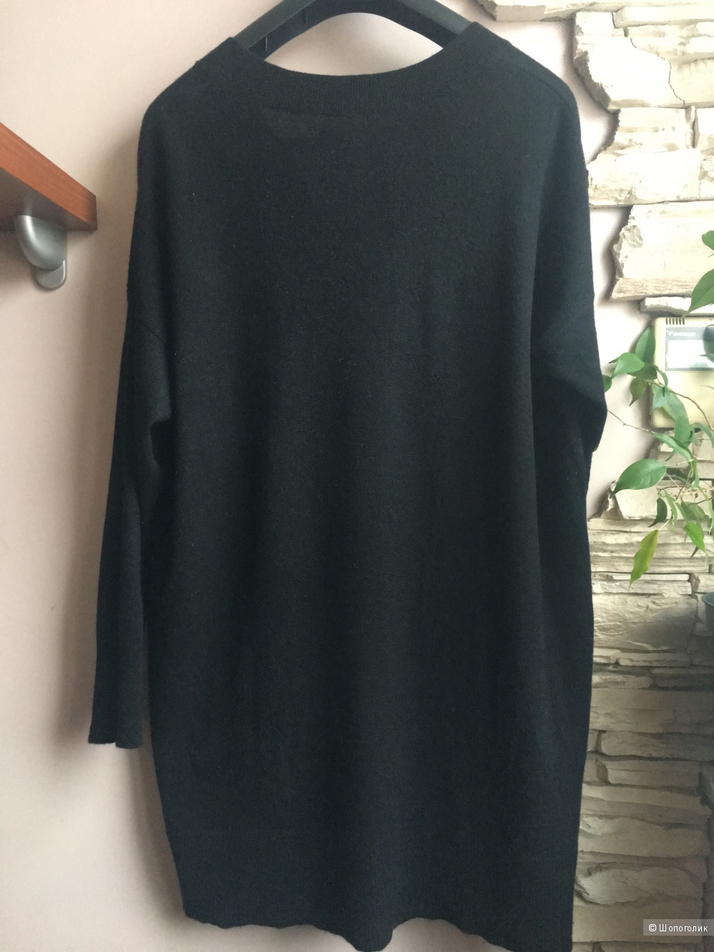 Кашемировое платье- туника Peter Hahn cashmere, 50-54