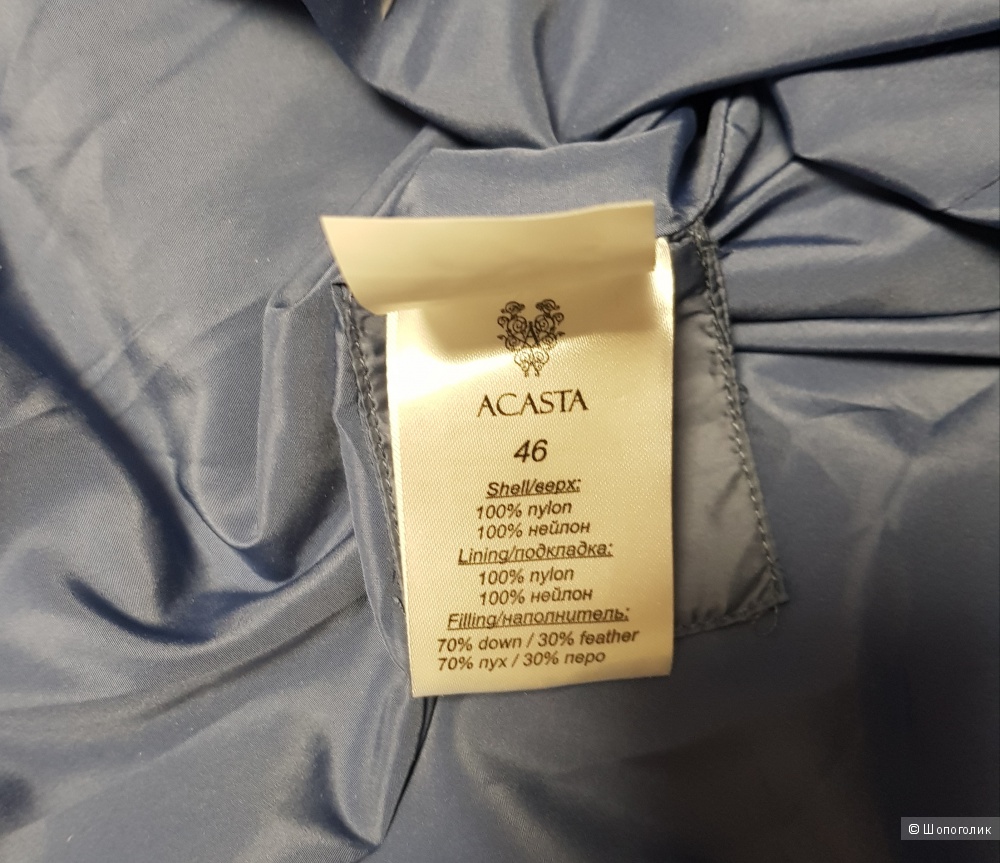 Пуховое пальто Acasta, 44-46 размер