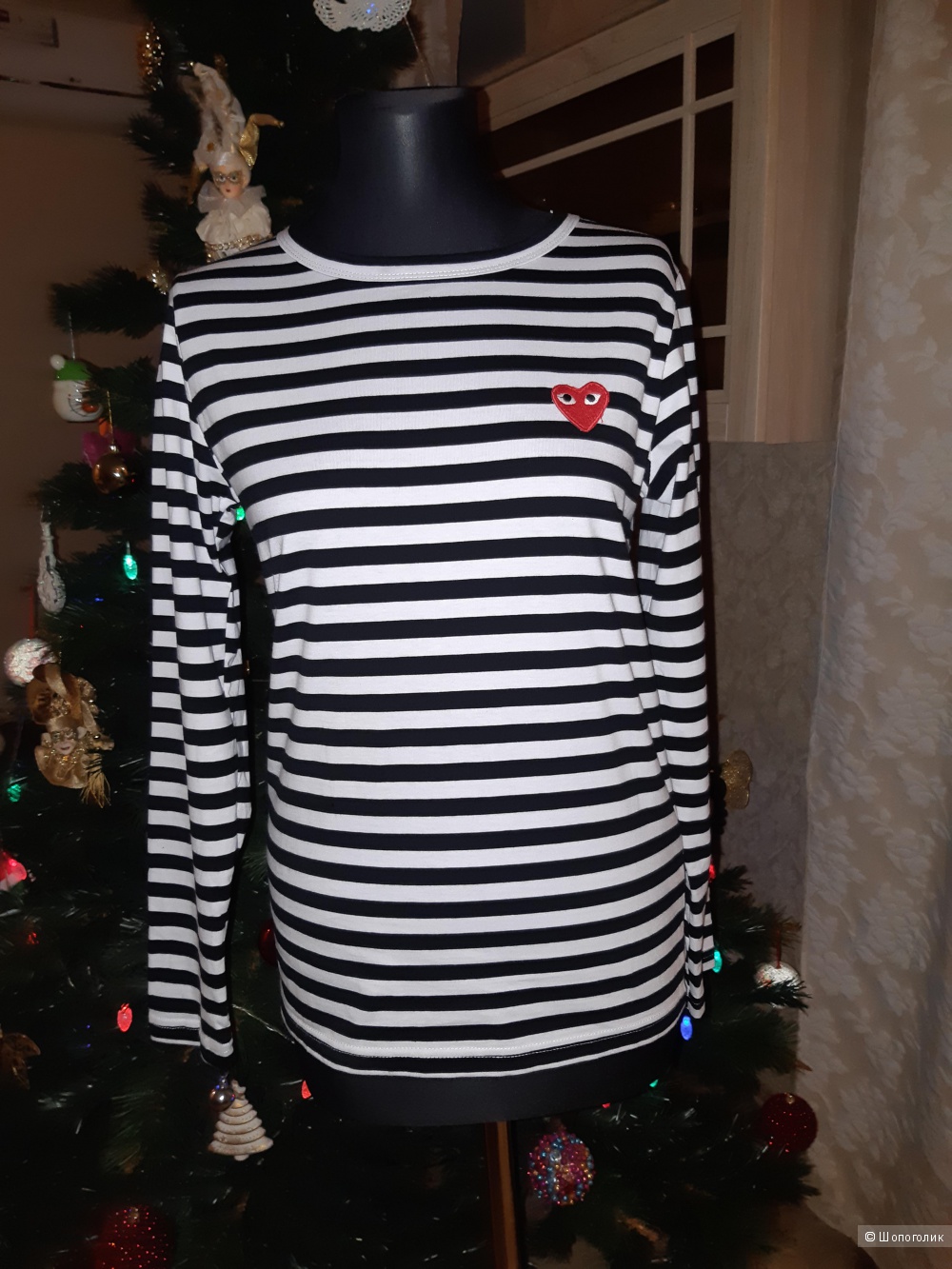 Тельняшка comme des garcons, размер s