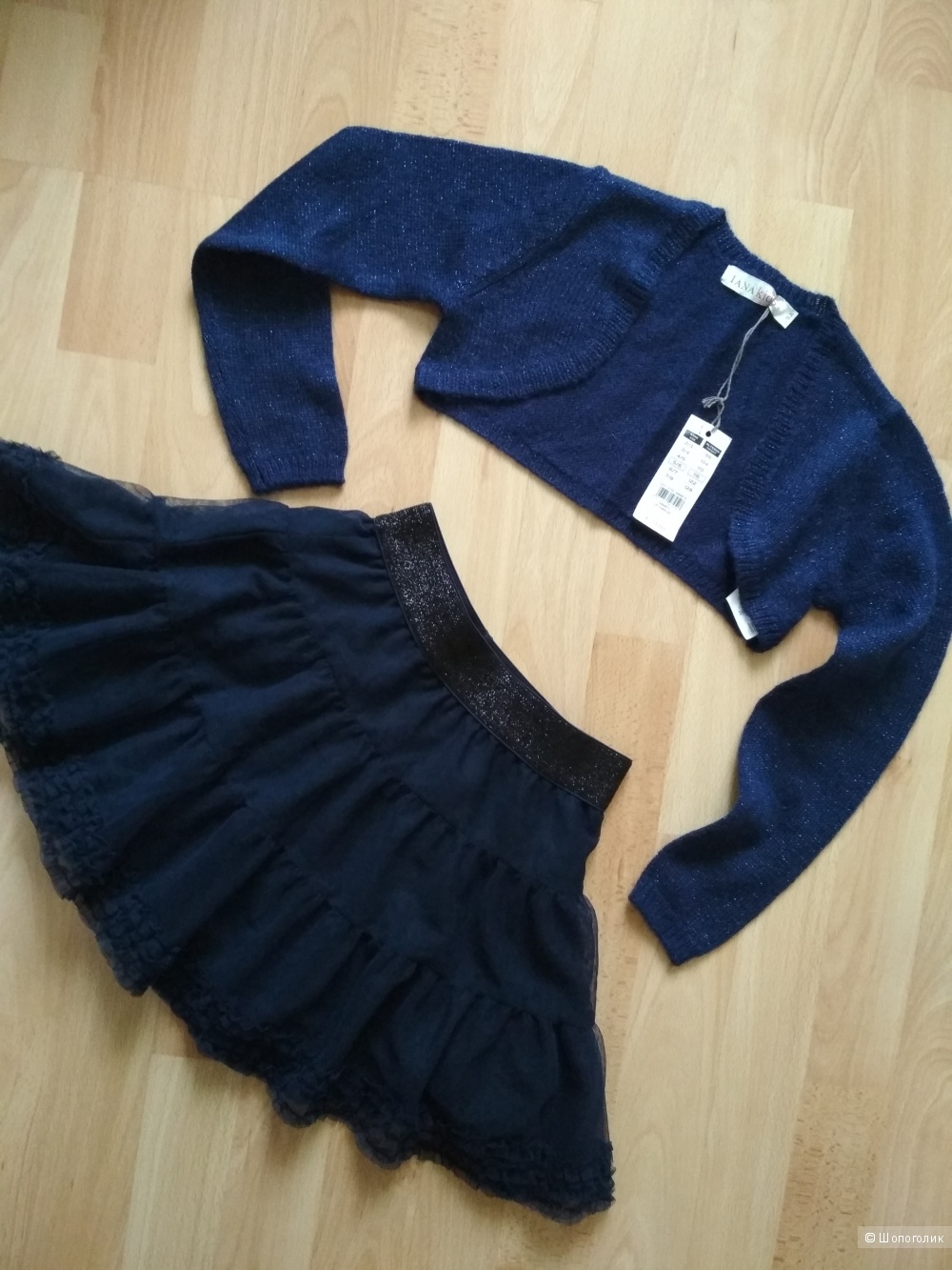 Комплект юбка bluezzo и болеро IANA размер 5-6 лет