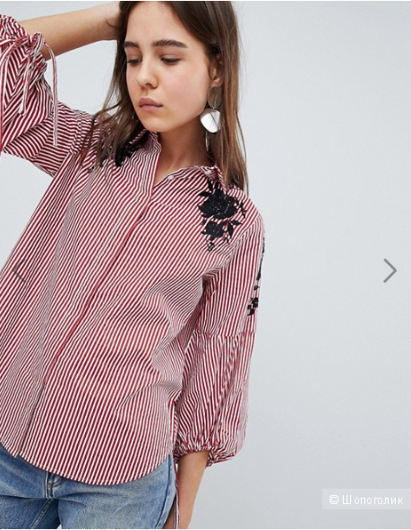 Рубашка Neon Rose размер XS