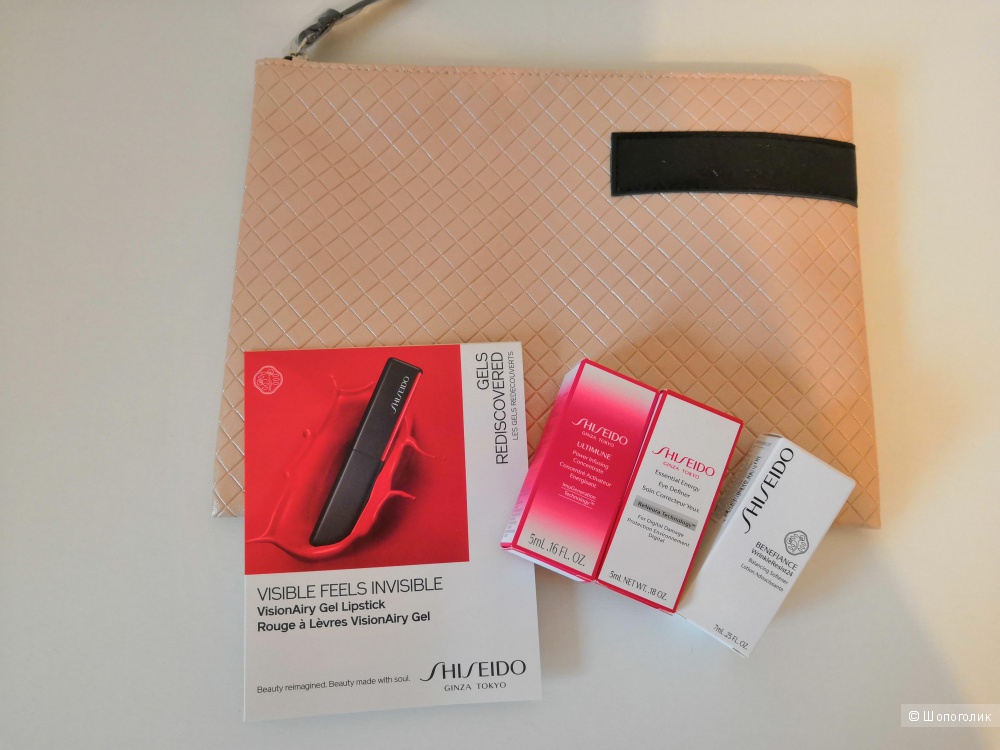 Набор миниатюр в косметичке SHISEIDO