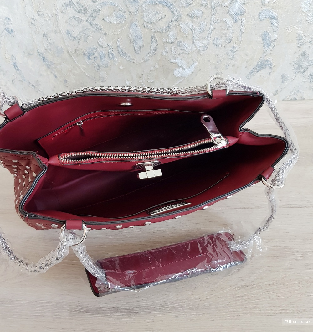 Сумка Valentino (бордовая)