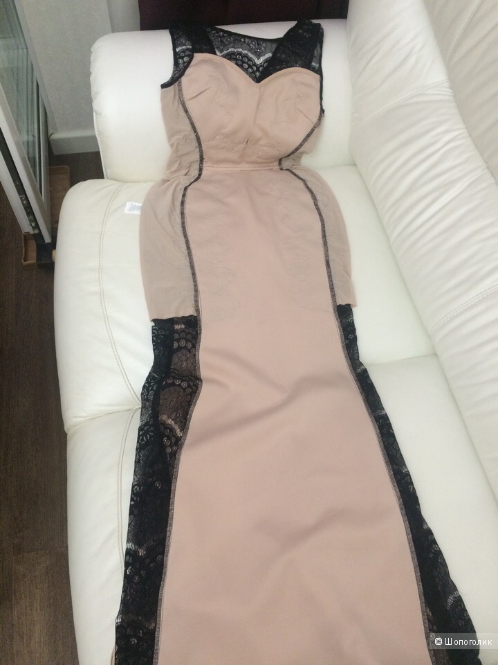 Платье макси с отделкой Lipsy, размер 42 (36 eu)