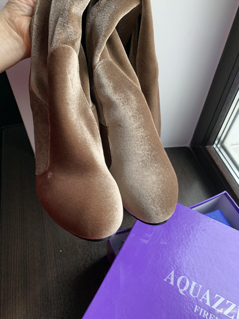 Сапоги-ботфорты Aquazzura 39 размер