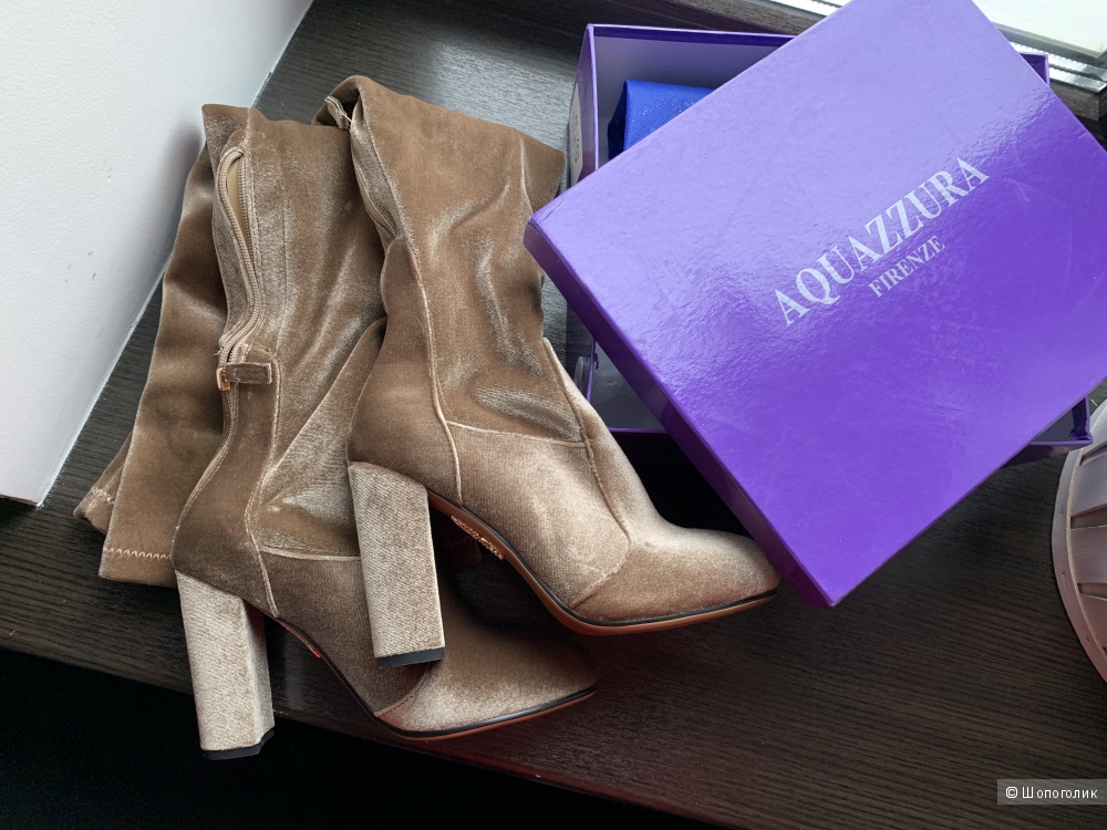 Сапоги-ботфорты Aquazzura 39 размер