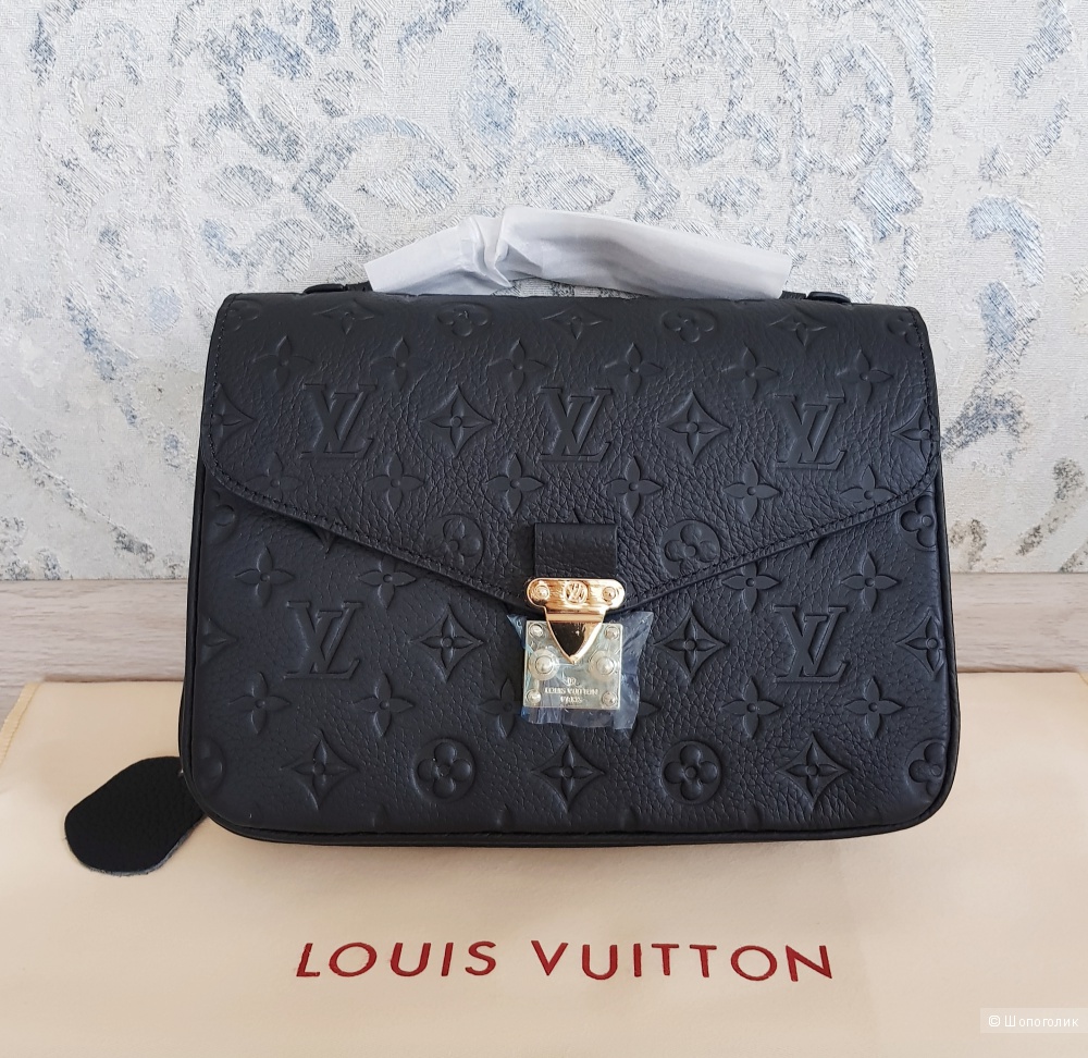 Сумка Louis Vuitton Pochette Metis (черная)