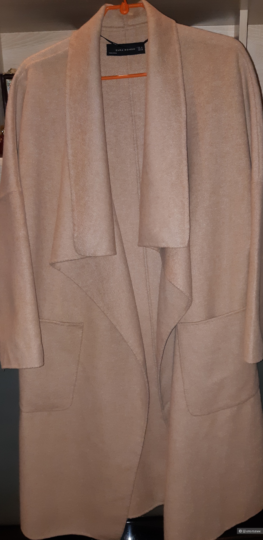 Пальто-халат zara, размер m