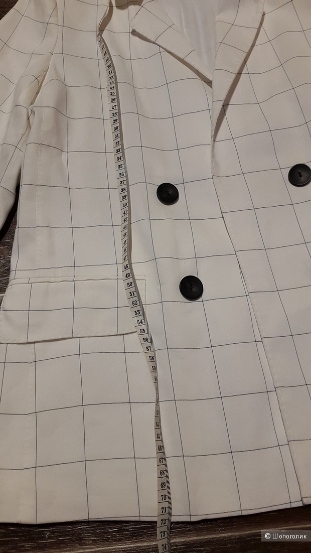 Двубортный пиджак  Massimo Dutti Разм. 38 на 44-46.