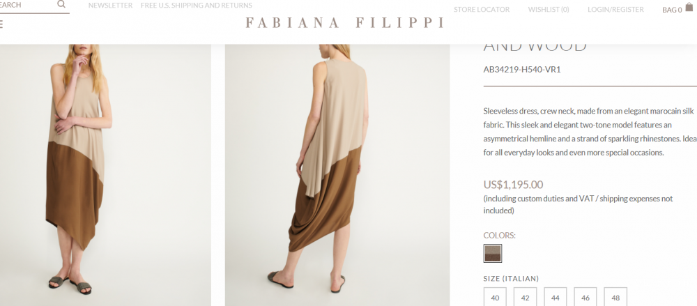 Туника Fabiana Filippi 46-48.