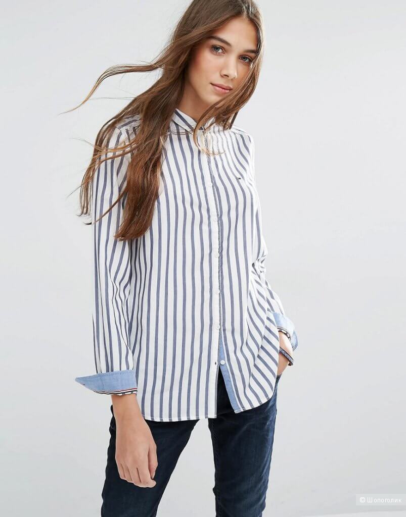 Рубашка tommy hilfiger, размер 8