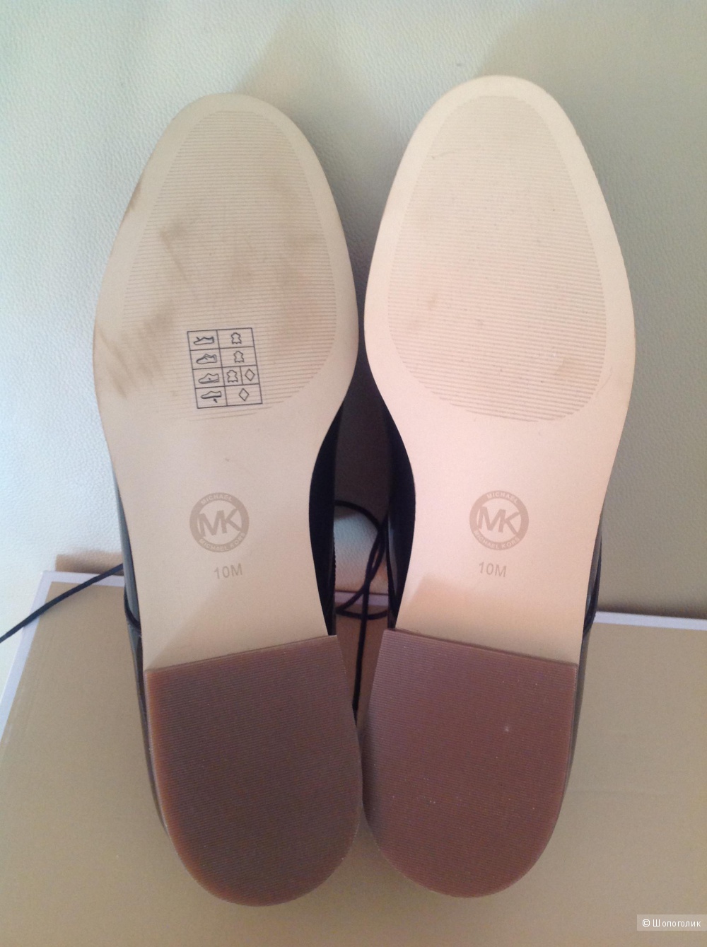 Ботинки оксфорды Michael kors, р 10, на 40-41