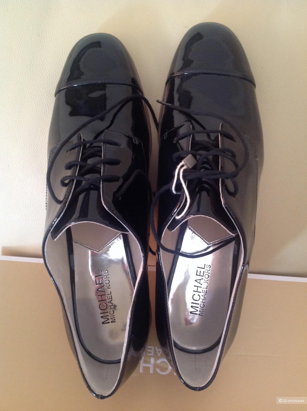 Ботинки оксфорды Michael kors, р 10, на 40-41