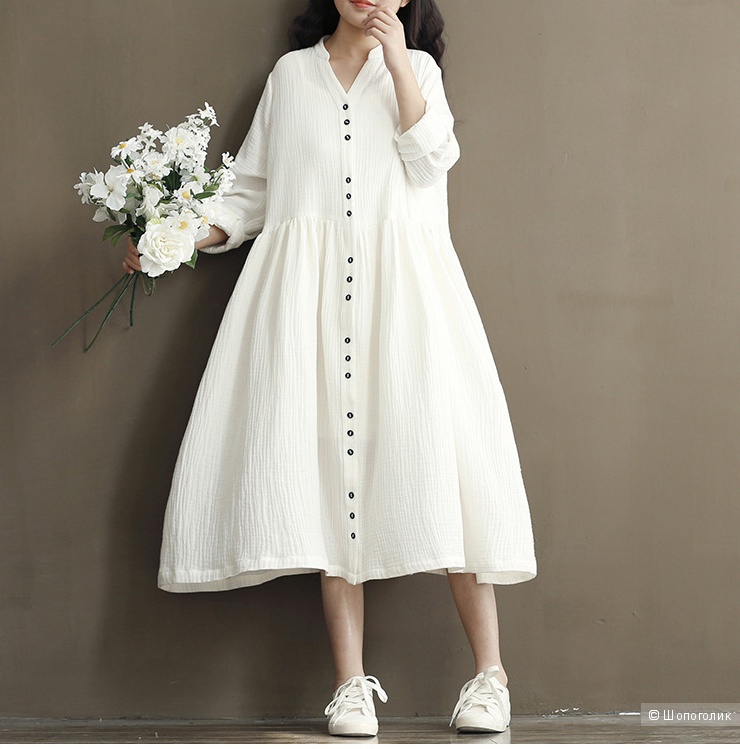 Платье oversize, 2XL, на 48-52 российский