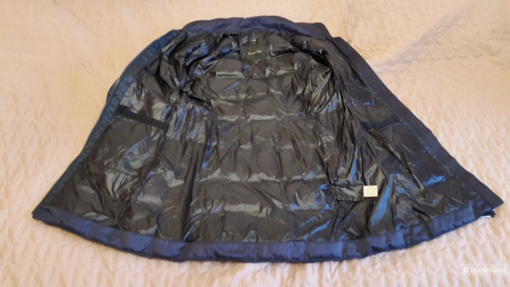 Стеганая куртка с поясом  Massimo Dutti S 42-44