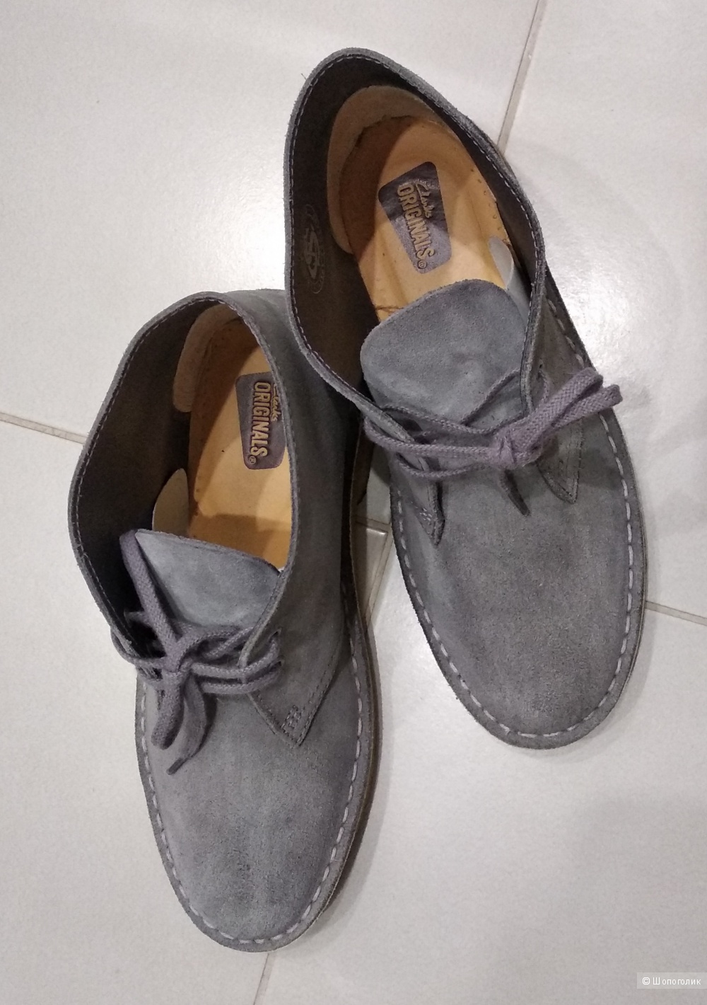 Ботинки от "Clarks Originals", р.37-37,5