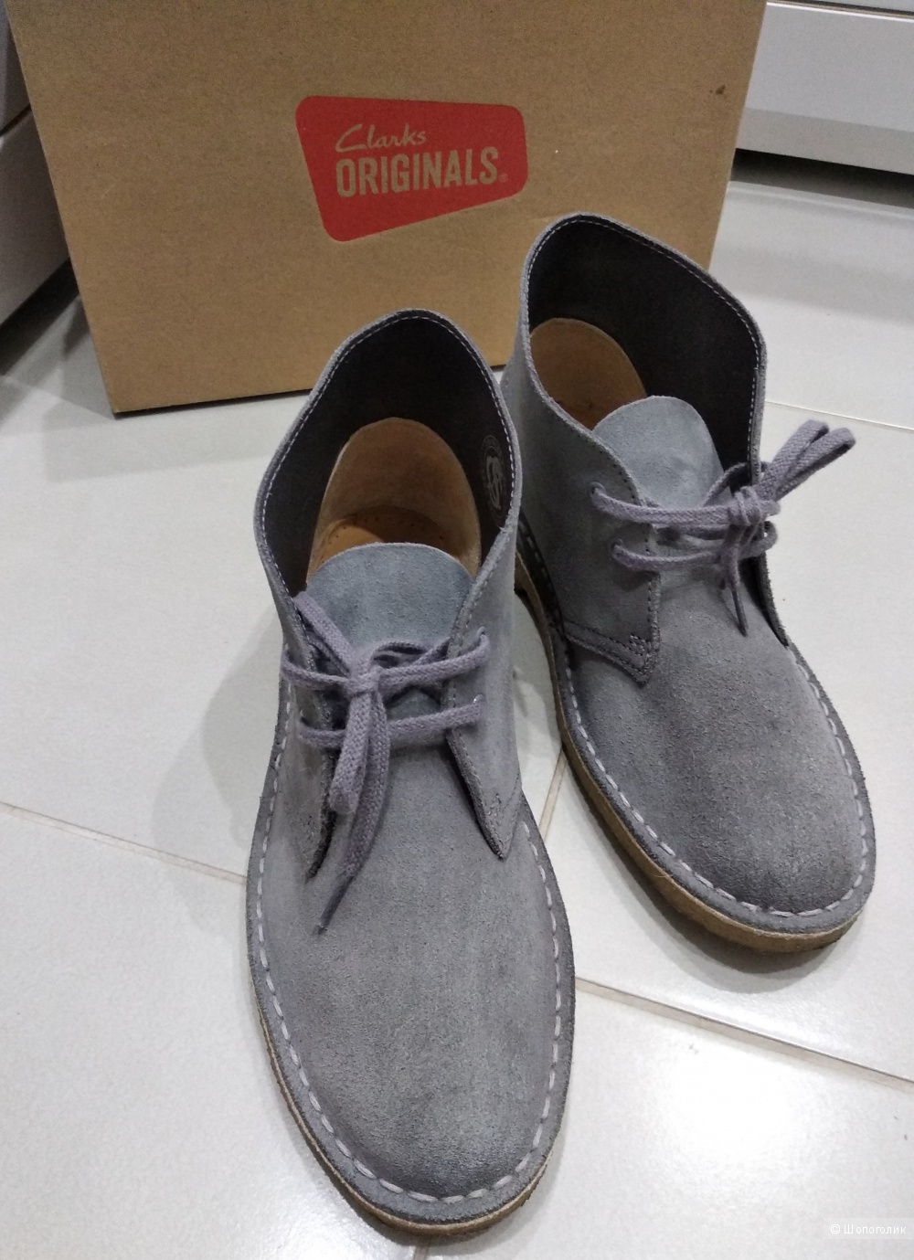 Ботинки от "Clarks Originals", р.37-37,5