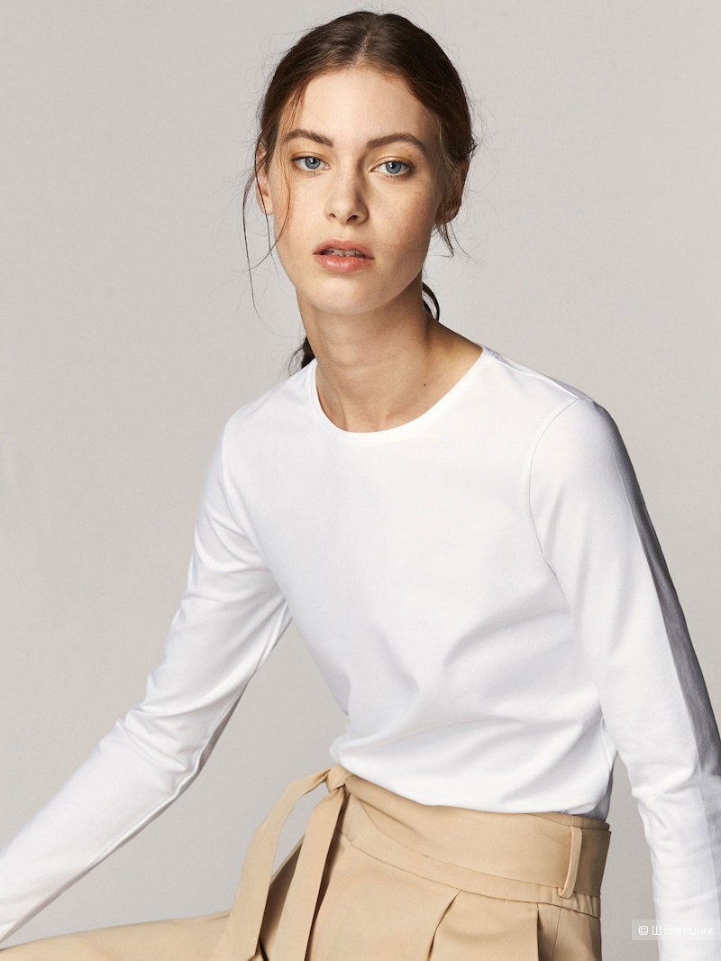 Футболка с длинным рукавом Massimo Dutti S-M