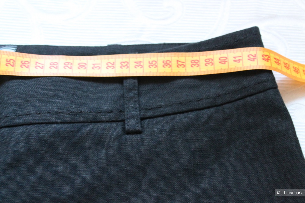 Льняные брюки палаццо бренда NEXT, размер L