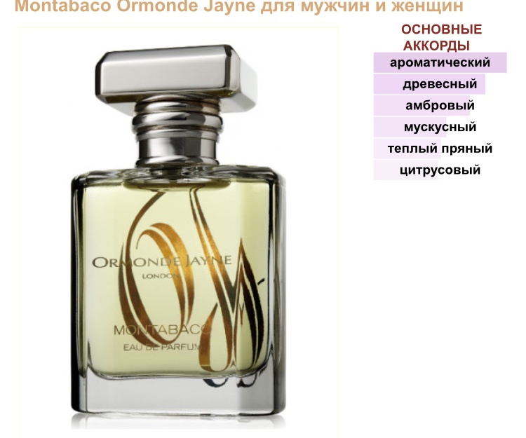 Набор Ormandy Jayne Parfum 10ml
