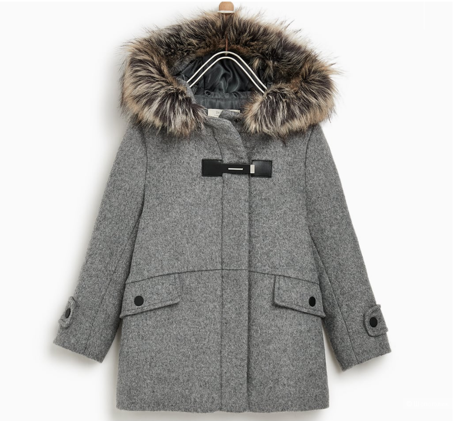 Пальто-анорак, размер 8
