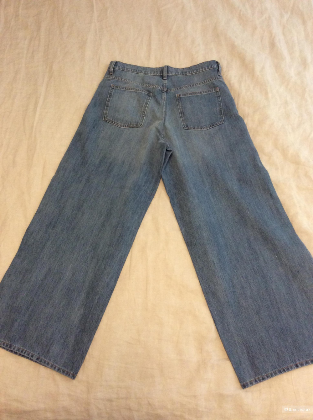 Широкие джинсы Uniqlo р.48-50