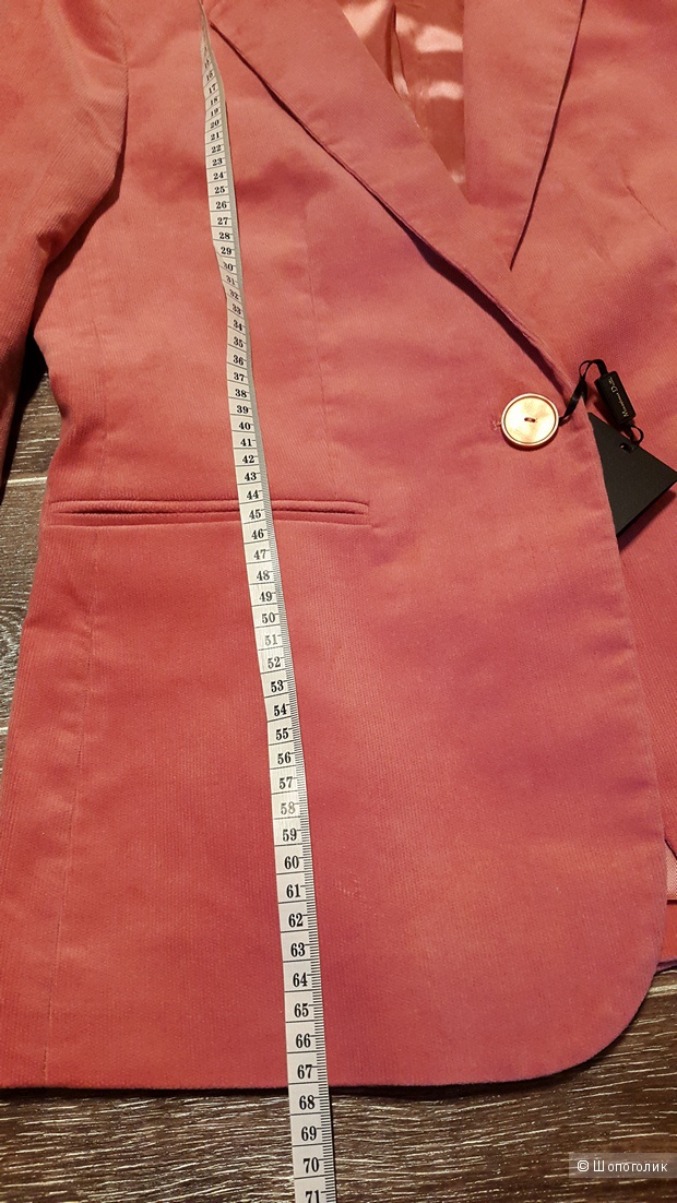 Пиджак из вельвета Massimo Dutti 44-46