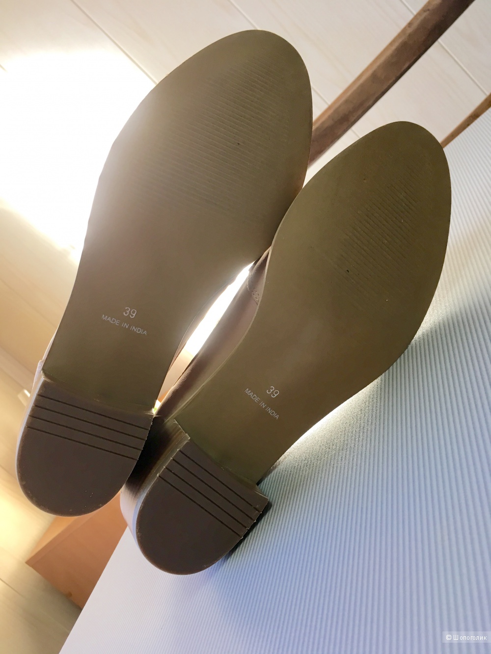 Кожаные лоферы Kurt Geiger, 39 размер