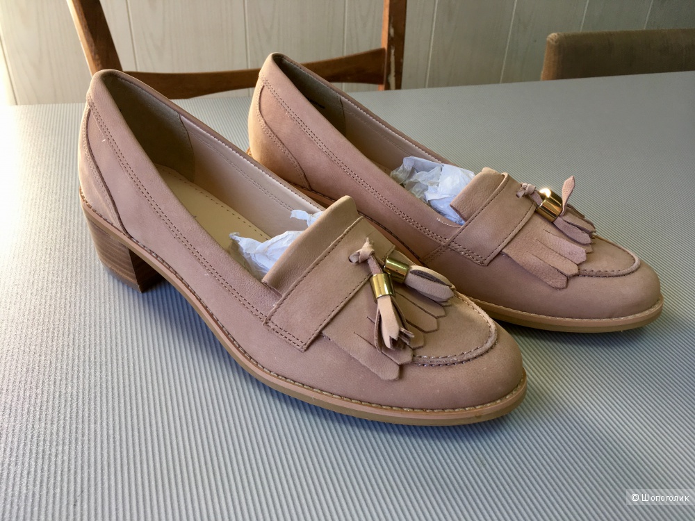 Кожаные лоферы Kurt Geiger, 39 размер