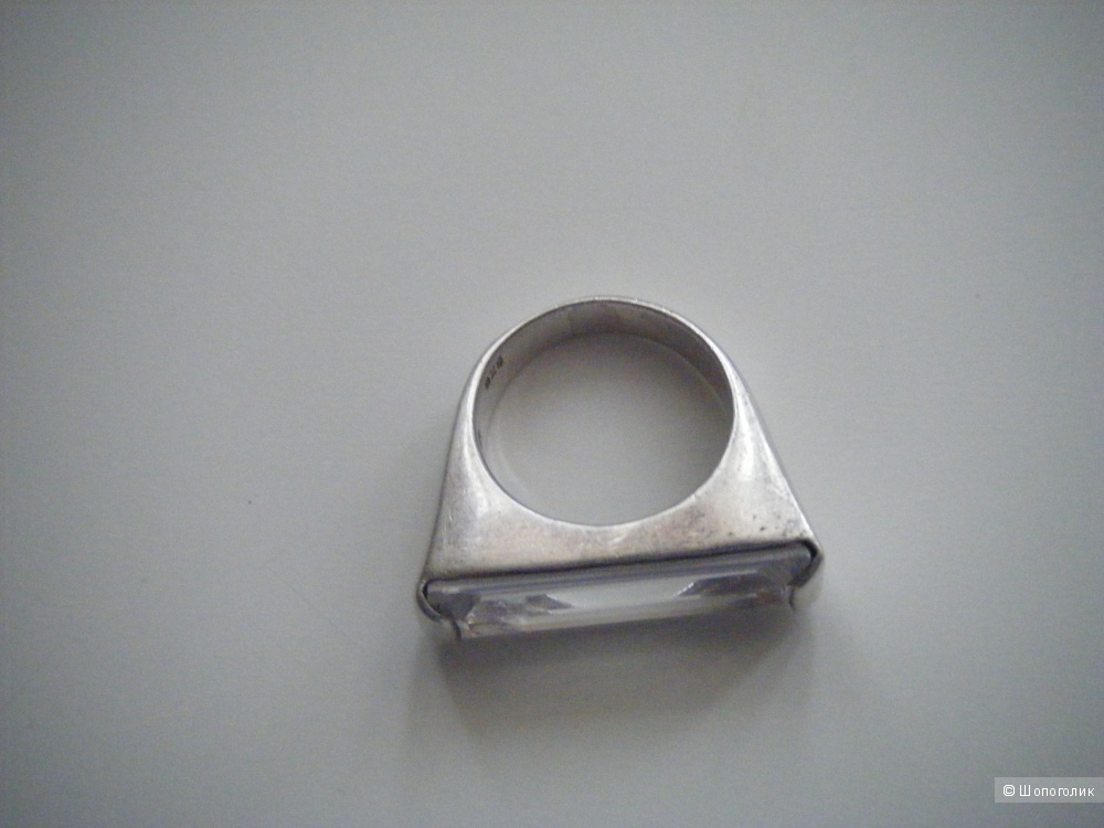Кольцо серебро, р. 16.5