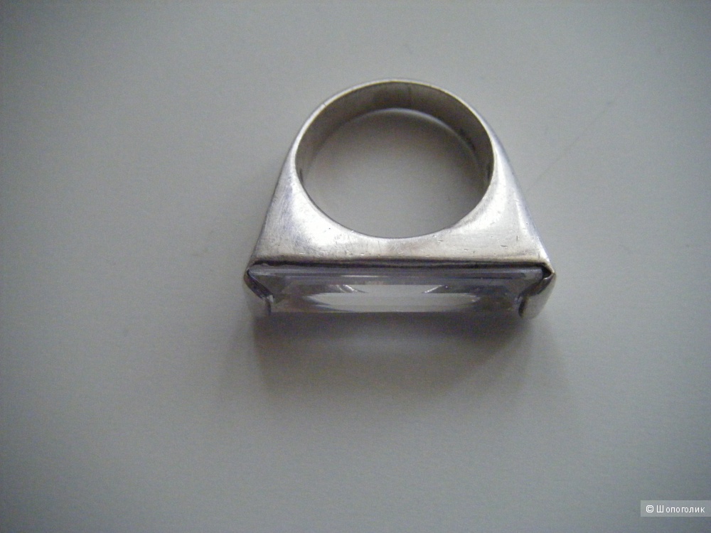 Кольцо серебро, р. 16.5