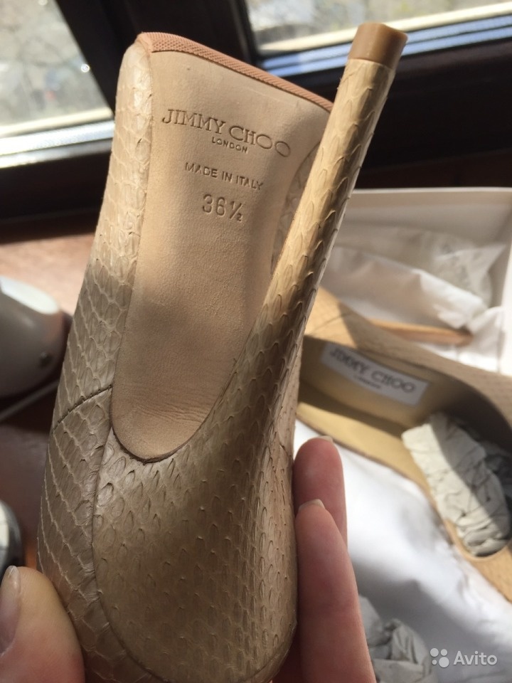 Туфли Jimmy Choo, маркировка 36.5