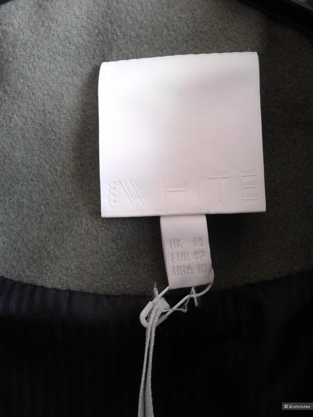 Пальто ASOS WHITE размер UK14 рос 48