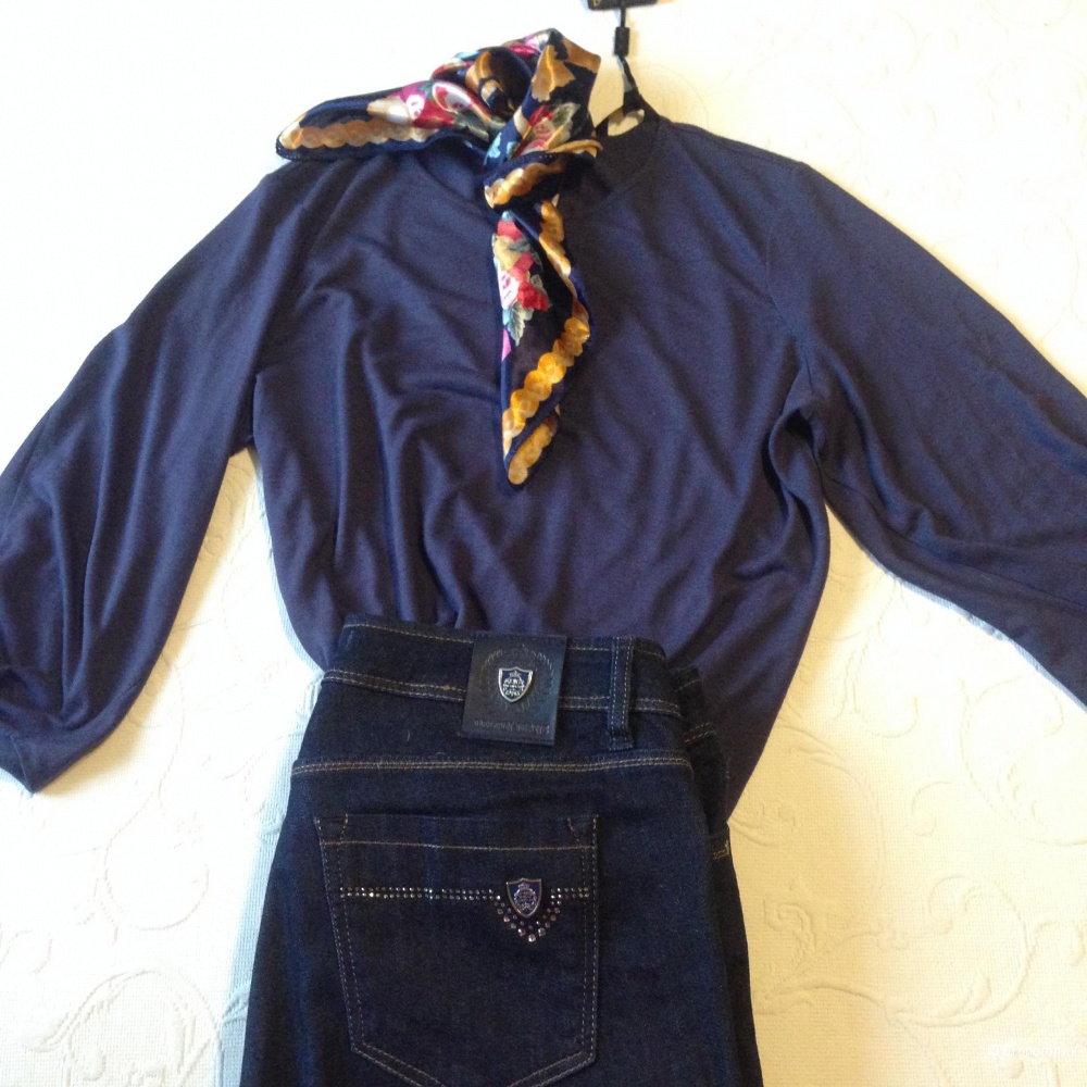 Лонгслив, блуза  Massimo Dutti,  46-48 размер.