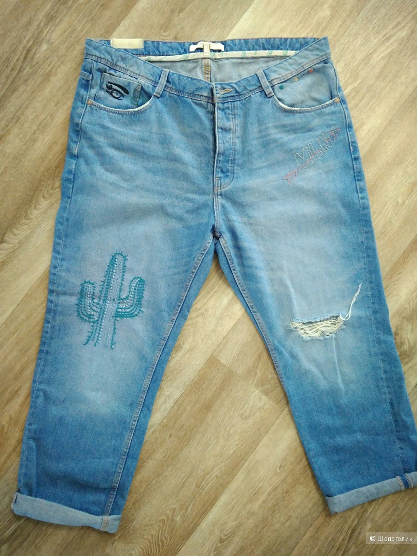 Джинсы-бойфренды Zara , L (48)