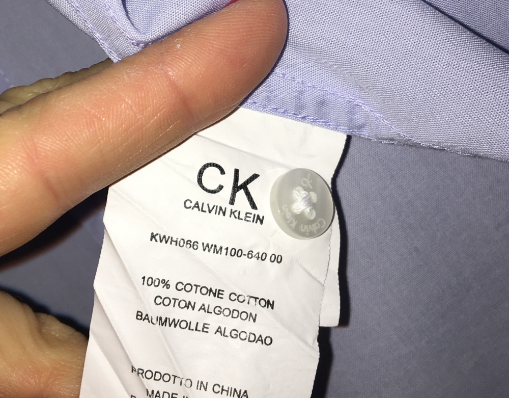 Рубашка Calvin Klein, размер 44
