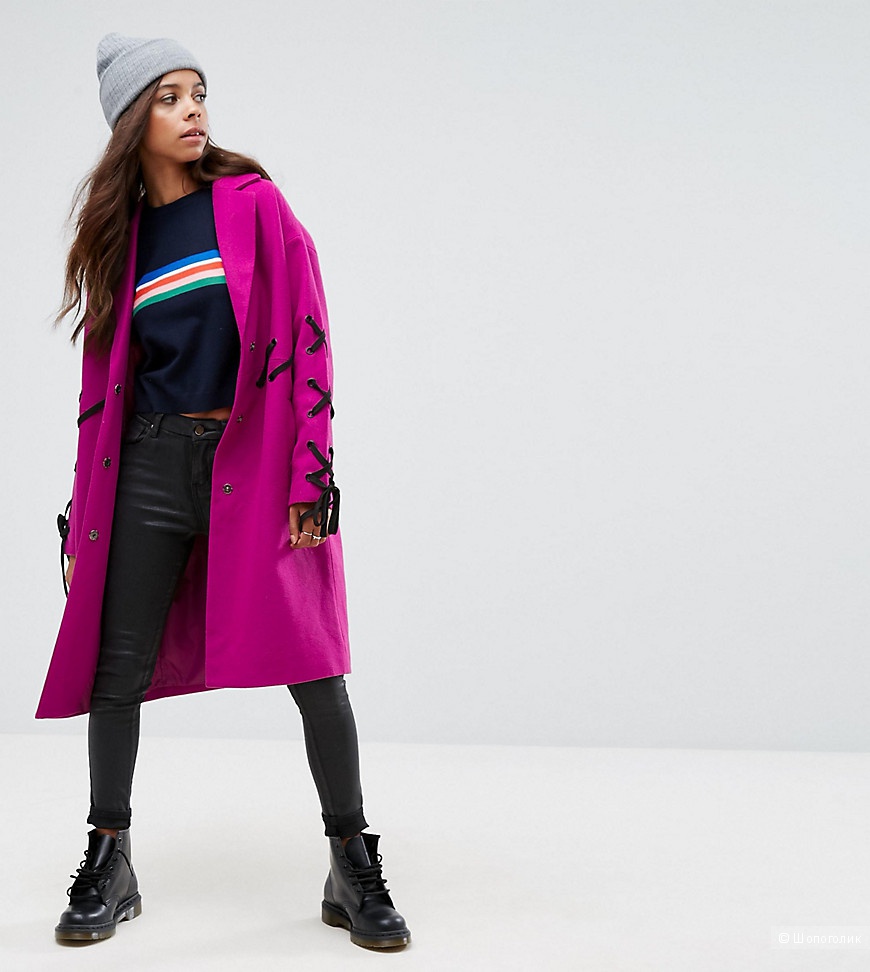 Пальто ASOS PETITE размер UK 6-eur 34