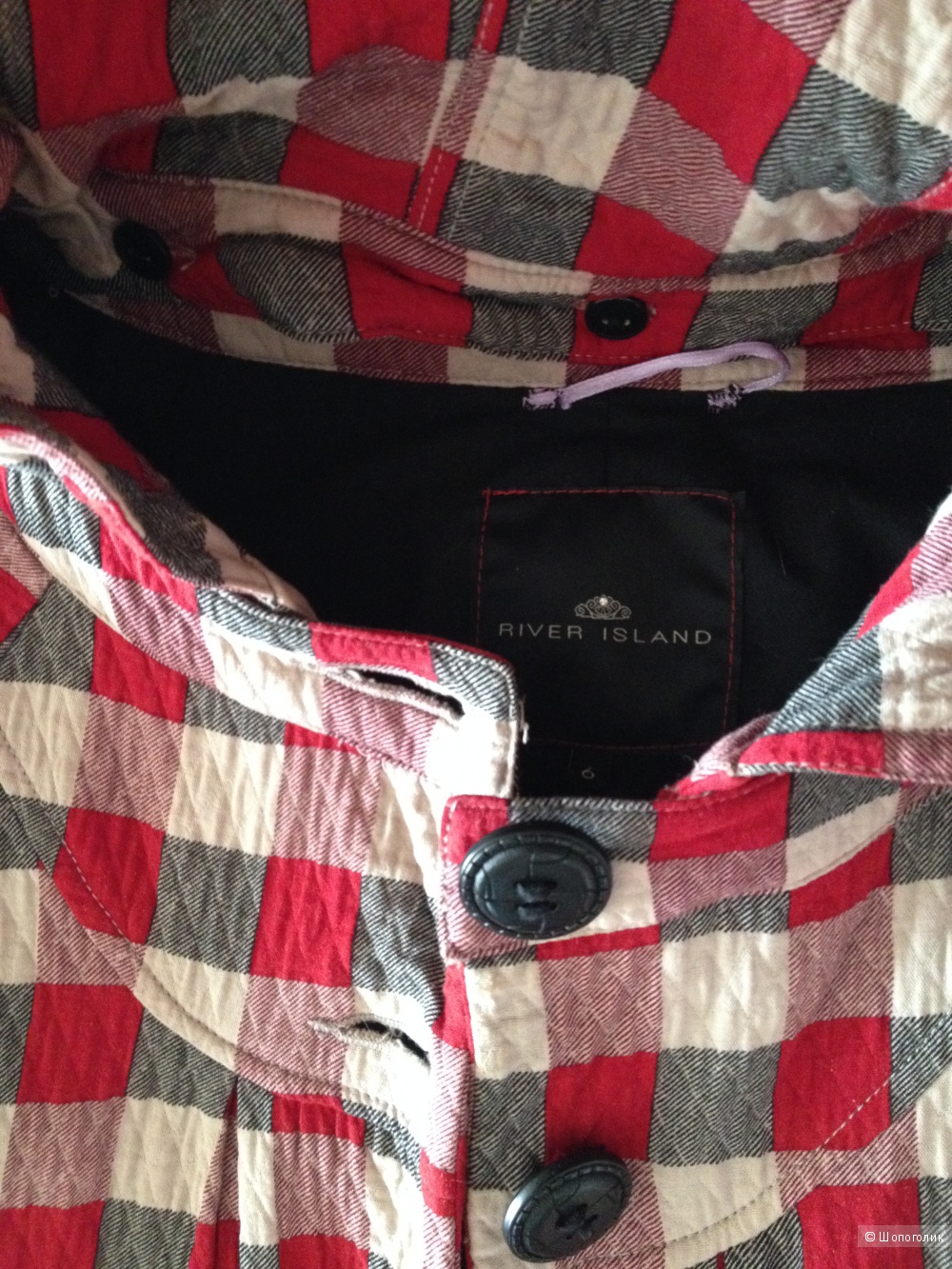 Полупальто River island UK 6, 38, 40, XXS, XS