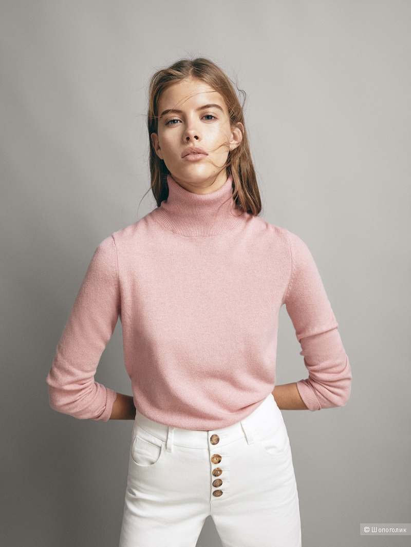 Свитер из шерсти и кашемира Massimo Dutti XS-S
