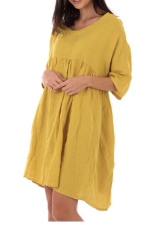 Льняное платье , размер 46-48