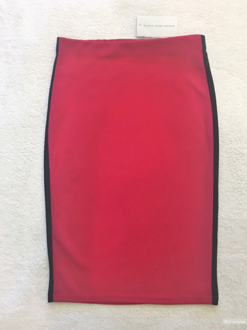 Юбка красная Gloria Jeans, размер 46