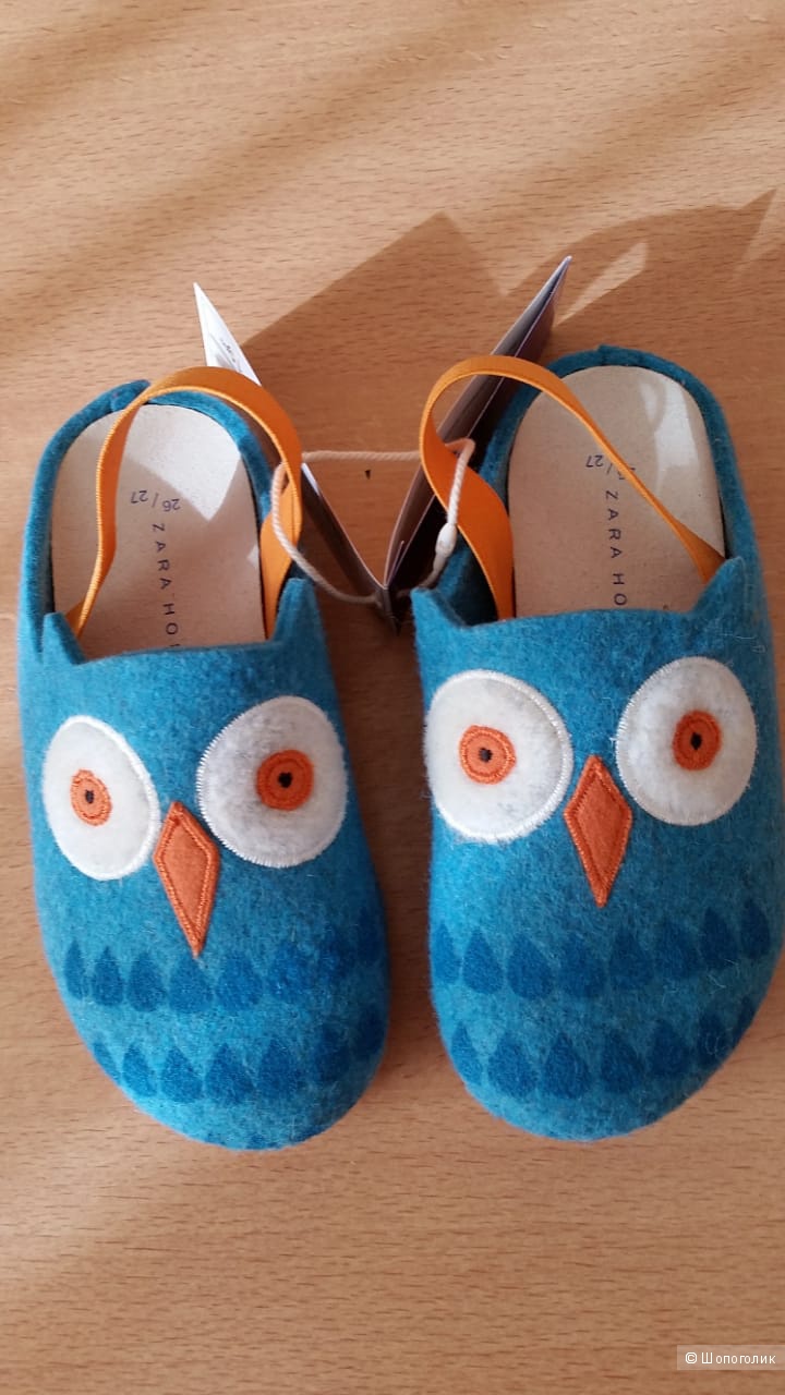 Тапочки Zara Home Kids размер 26-27