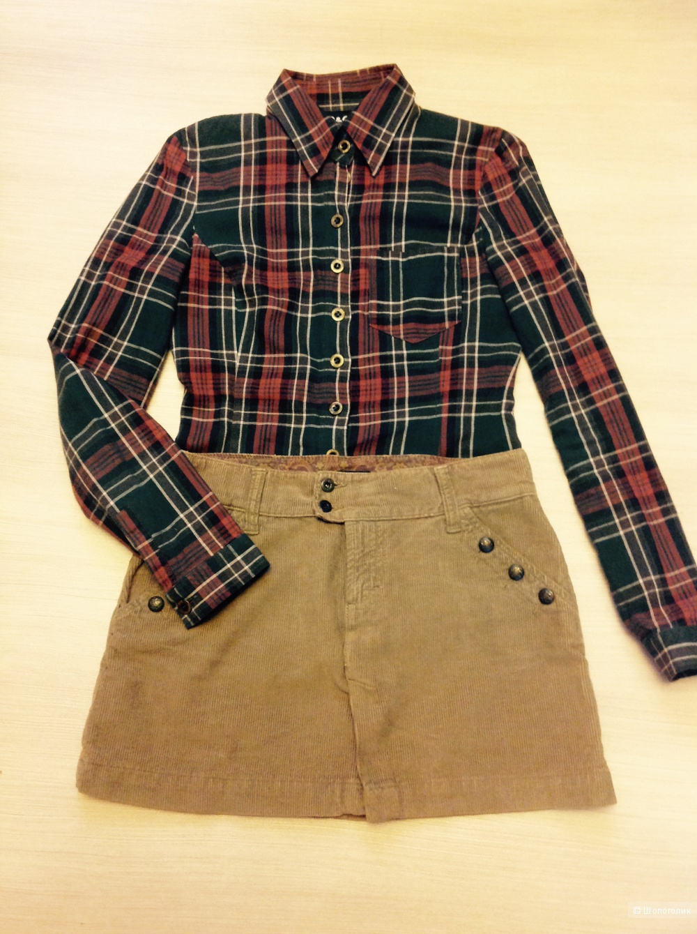 Комплект, рубашка+юбка, D&G, разм. 40 (рос.)