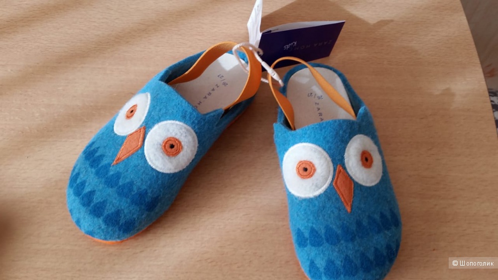 Тапочки Zara Home Kids размер 26-27